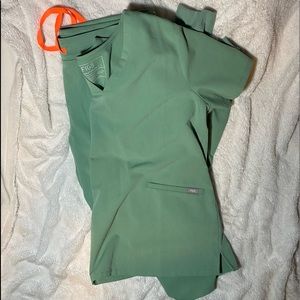 Figs scrub SET (jade)